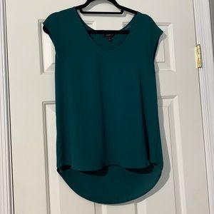 J Crew dark green blouse